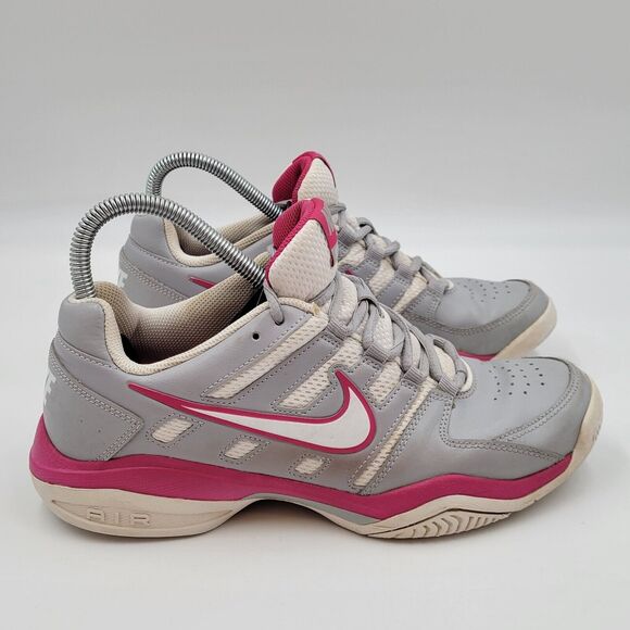 Nike Air Serve Return Womens Gray Pink 488135 002 Athletic Shoes Sneakers Size 9 - Picture 3 of 10